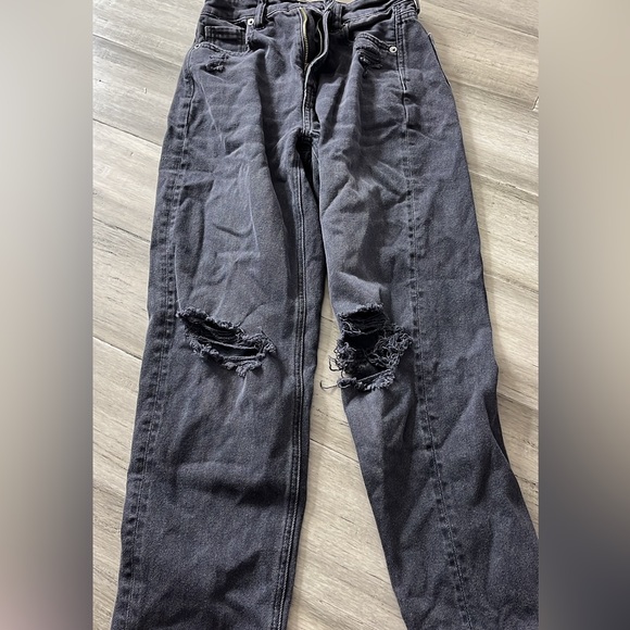 American eagle size 00 black jeans - Picture 1 of 1